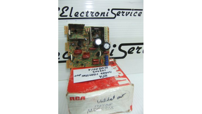 RCA 142705 module MDG001A vertical output